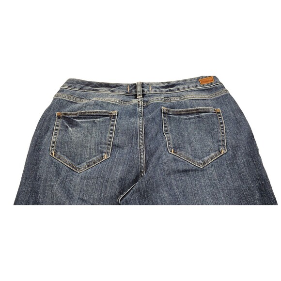 Sundance Womens Primrose Denim Jeans Straight Fit Blue Boyfriend Boho 29 x 28.5 - Picture 7 of 15